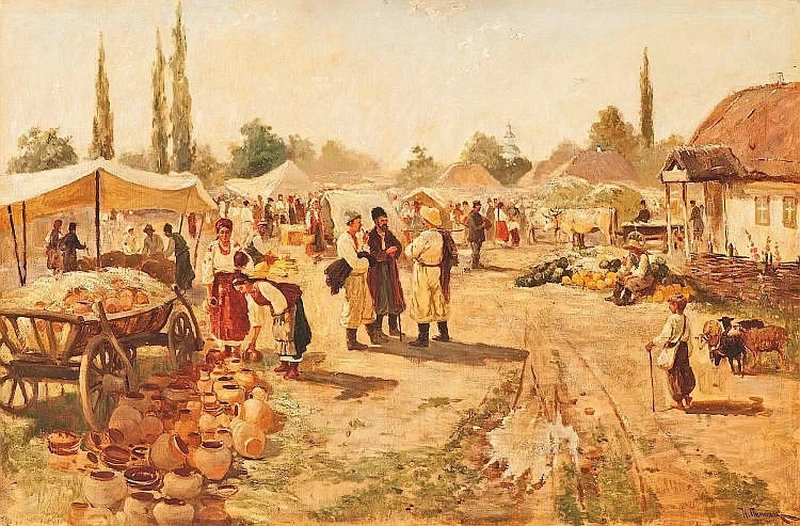 Mercato agricolo ucraino